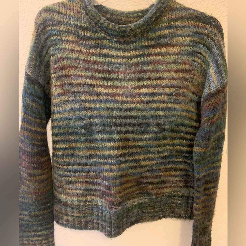 Mossimo Supply Co Cable Knit Sweater  Women's Multicolor Size XS